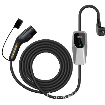 欧标新能源汽车随车充便携移动充电桩家用电动汽车充电器3.5KW16A