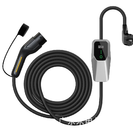 欧标新能源汽车随车充便携移动充电桩家用电动汽车充电器3.5KW16A