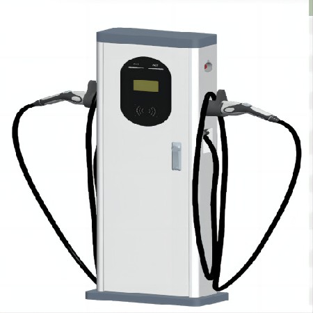 欧美标双枪22kw交直流二合一44kw充电桩出口CEFCC工厂支持OCPP1.6